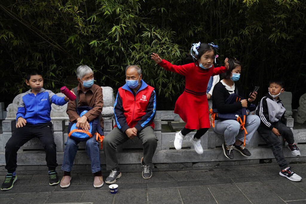 APTOPIX Virus Outbreak China National Day